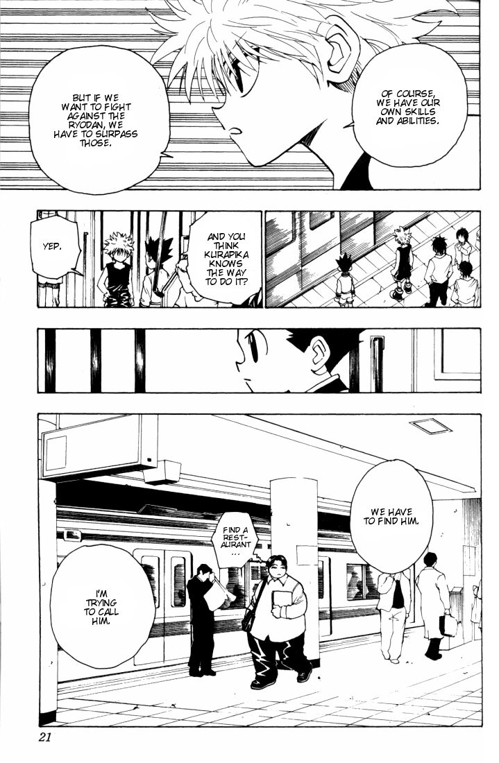 Hunter x Hunter Manga Chapter 94 page 15 - September 3rd: Part 10