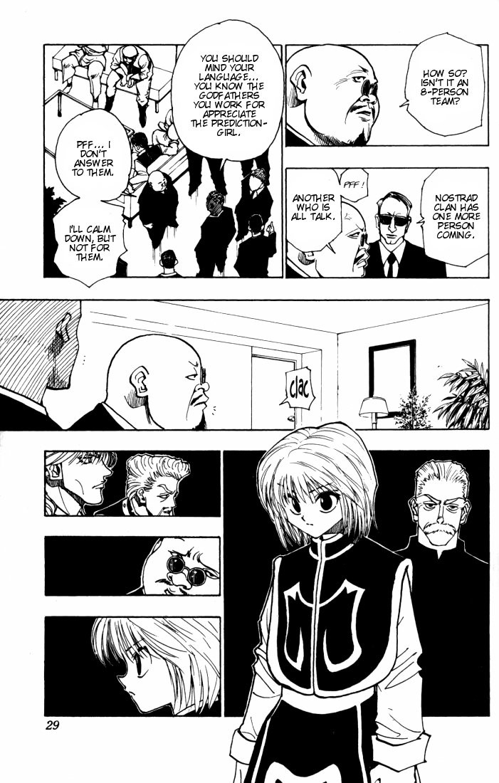 Hunter x Hunter Manga Chapter 95 page 3 - September 3rd: Part 11