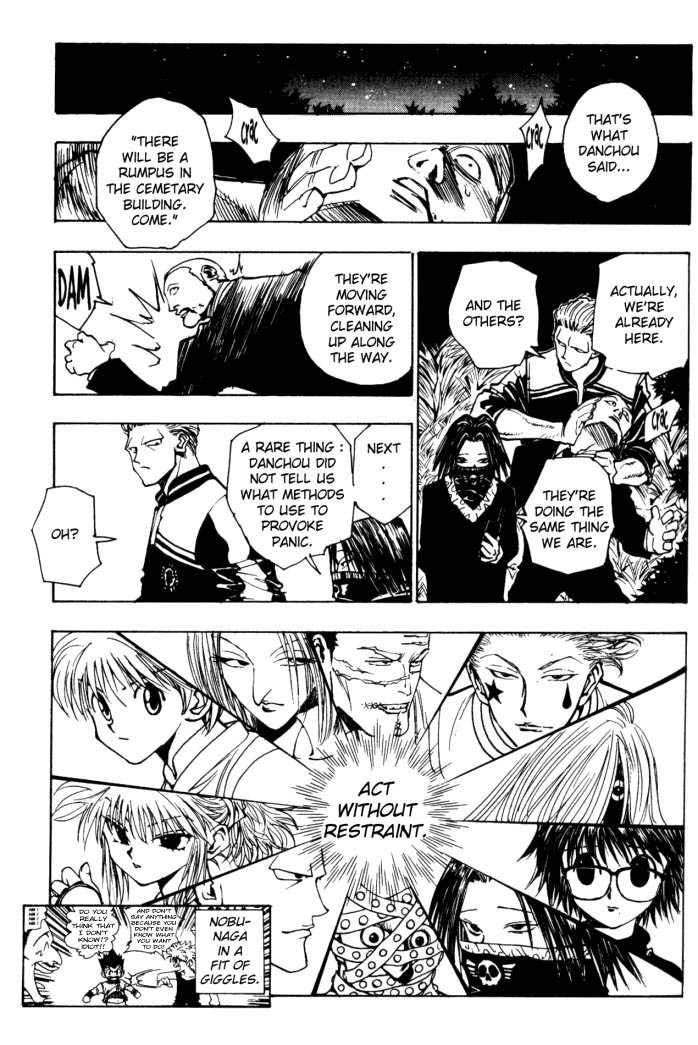 Hunter x Hunter Manga Chapter 96 page 15 - September 3rd: Part 12