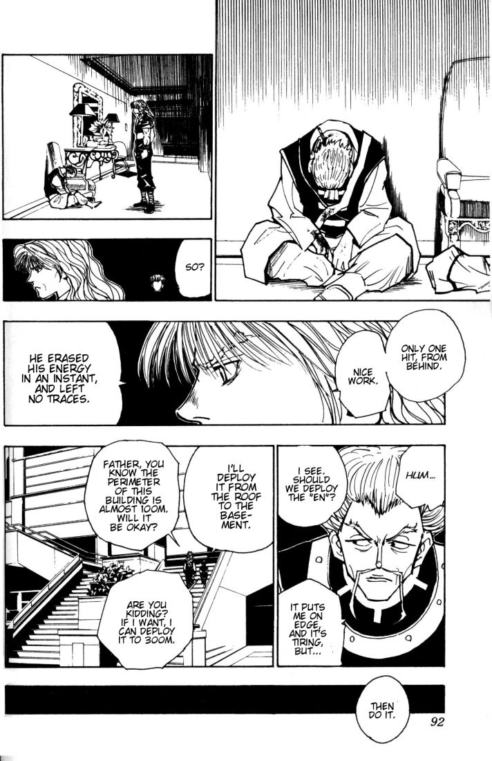 Hunter x Hunter Manga Chapter 98 page 10 - September 3rd: Part 14